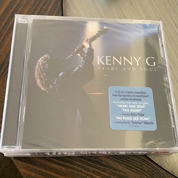 Kenny G CD Heart And Soul New and Sealed in Package - Picture 2 of 4